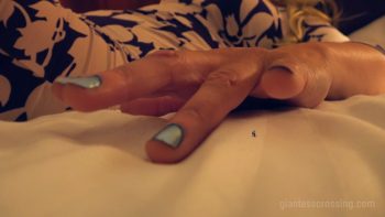 Giantess Loryelle Dozen Barefoot Crushes Hotel Room SFX