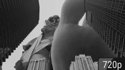 Loryelle Giantess Attack Microcity in Panic SFX Black WhiteFoot Fetish