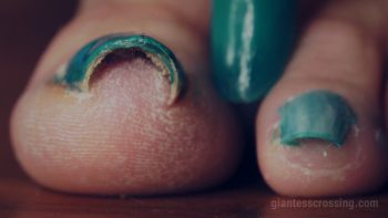 Giantess Loryelle Flea People Civilisation Micro City Nails Fetish Feet Butt